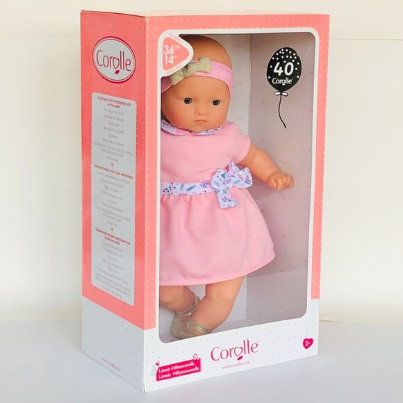Corolle Mon Grand Poupon Leonie Doll Baby 40th Anniversary  14" New in Box - Picture 10 of 16